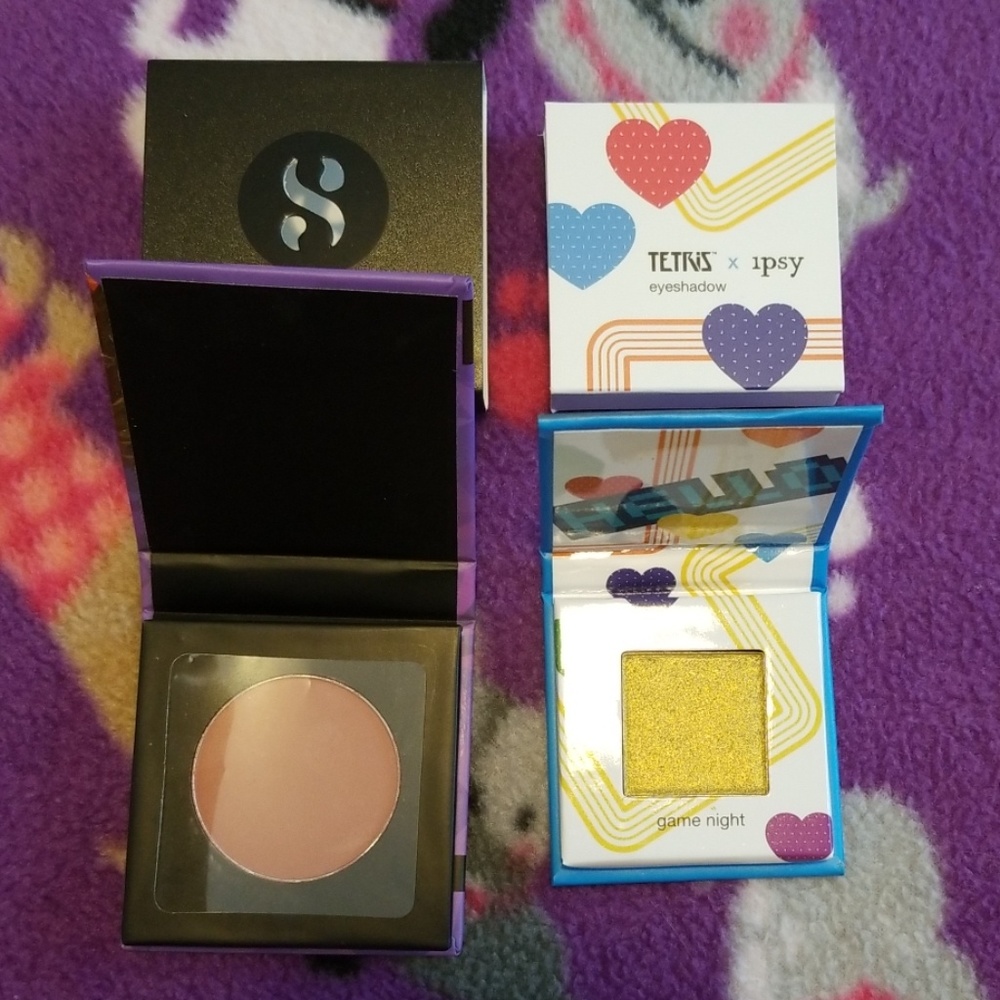 NEW Sugar blush & Tetris eyeshadow